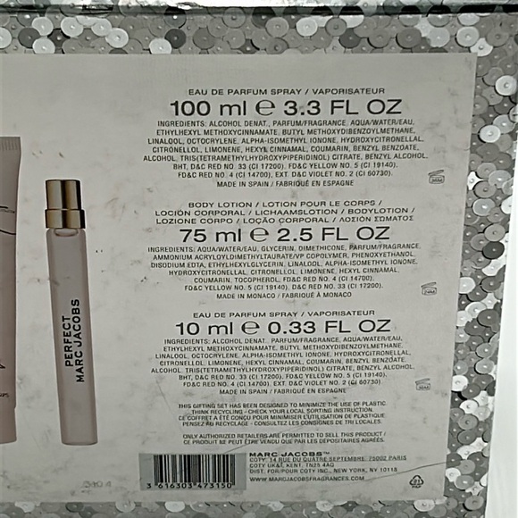 2132- Marc Jacobs Women's Made In Spain NWT - Picture 8 of 8